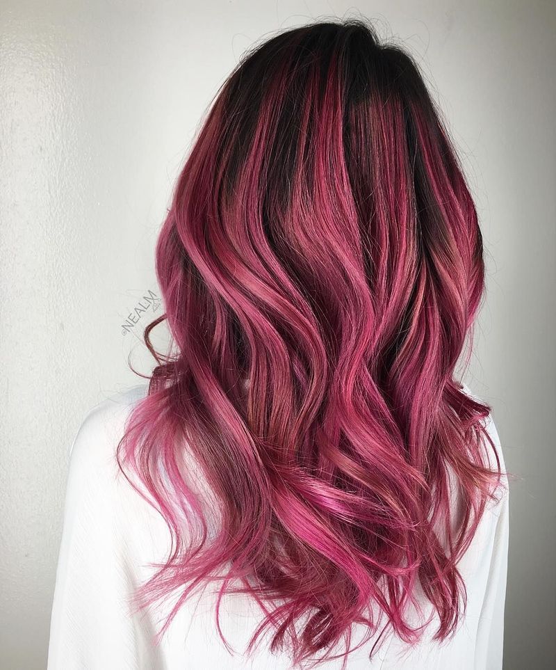 Berry Ombre