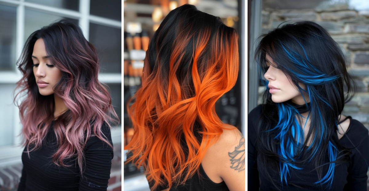 Black Hair With Highlights Looks That Feel Like Pure Magic