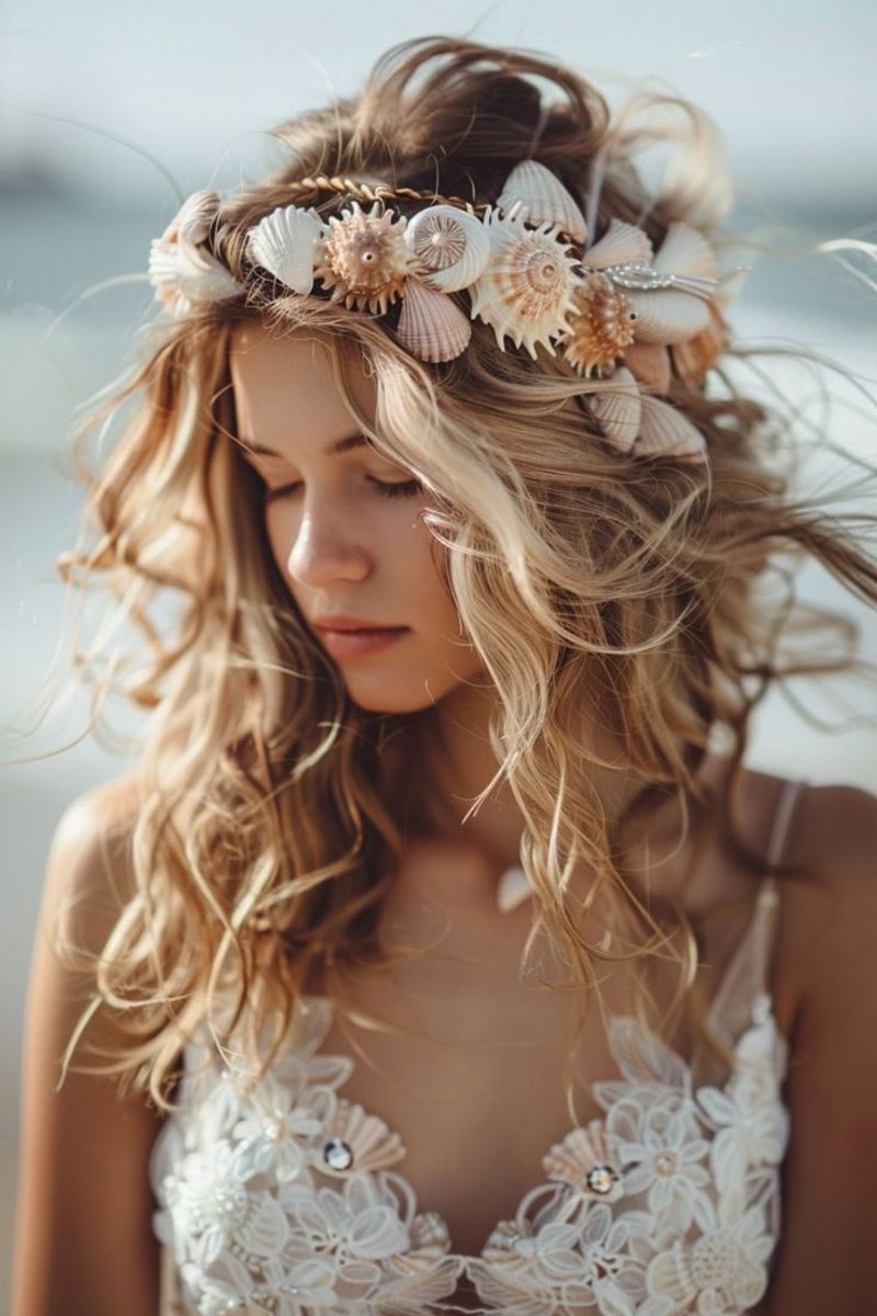 Bohemian Floral Waves