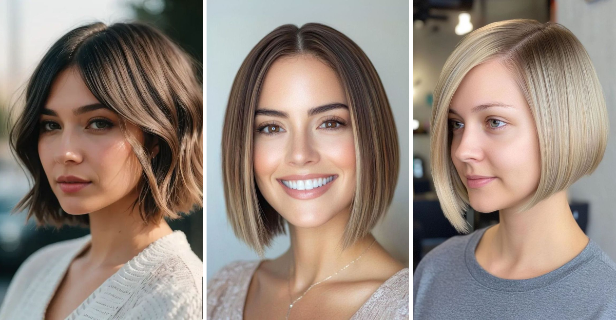 Bold Chin-Length Blunt Bobs for Every Mood and Look