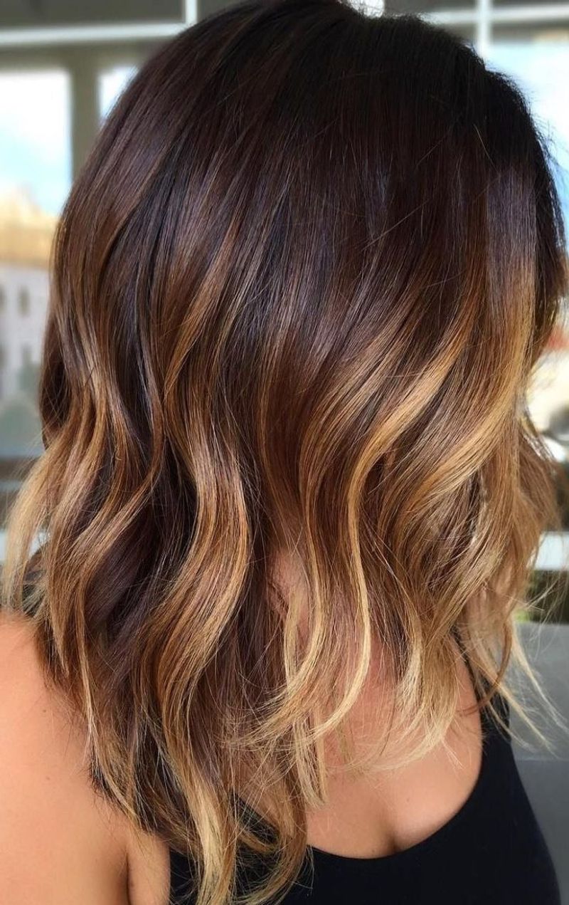 Caramel Honey Ombré