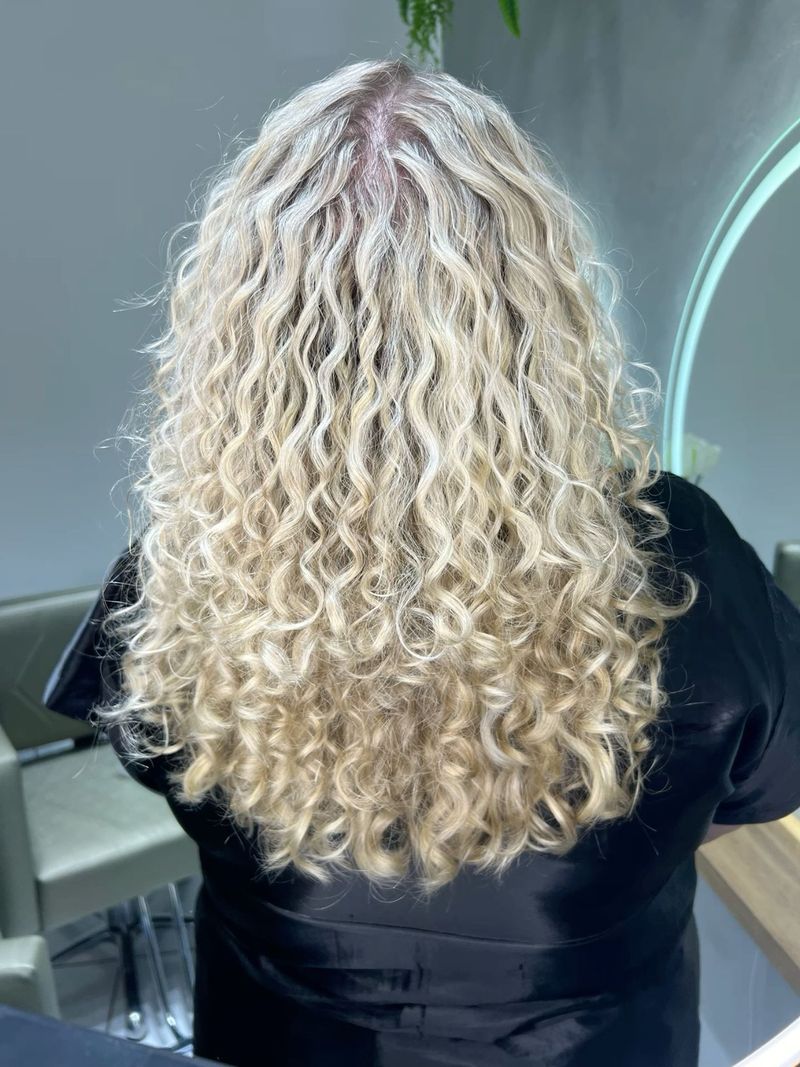 Champagne Blonde Ringlets