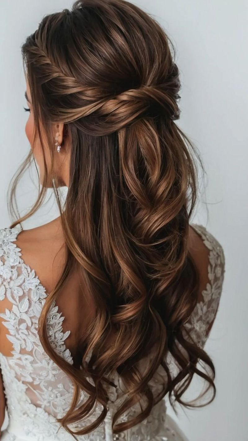 Chic Half Up Ponytail