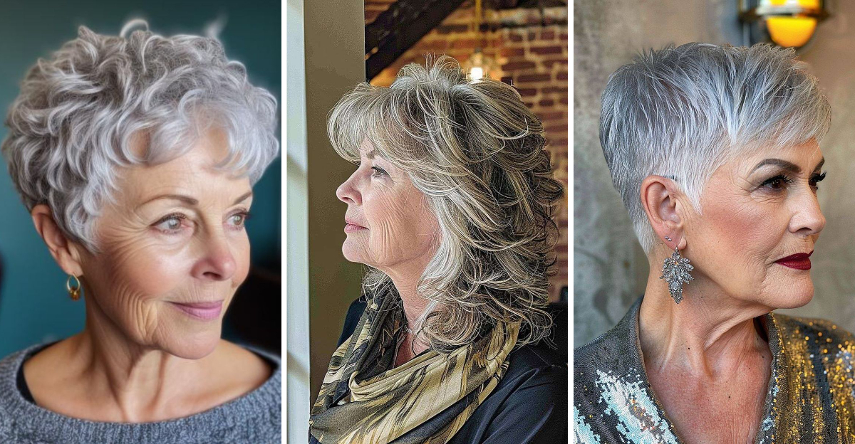 Choppy Haircuts for Women Over 70 That Balance Fun and Elegance