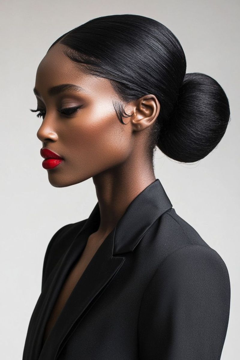 Classic Sleek Bun