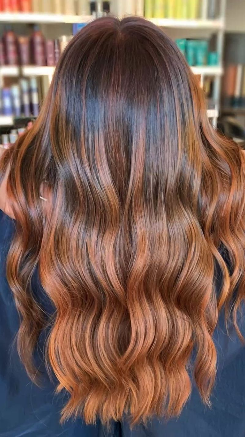 Copper Balayage