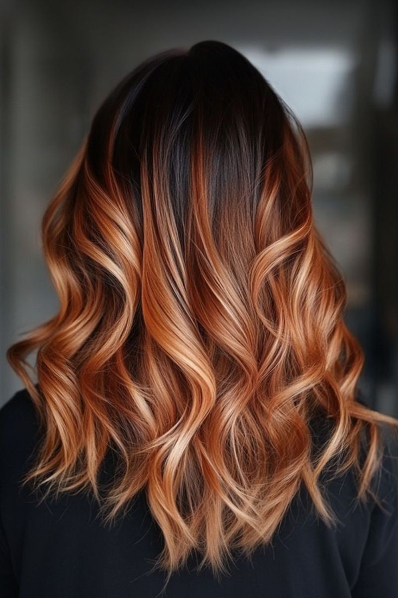 Copper Glow Ombre