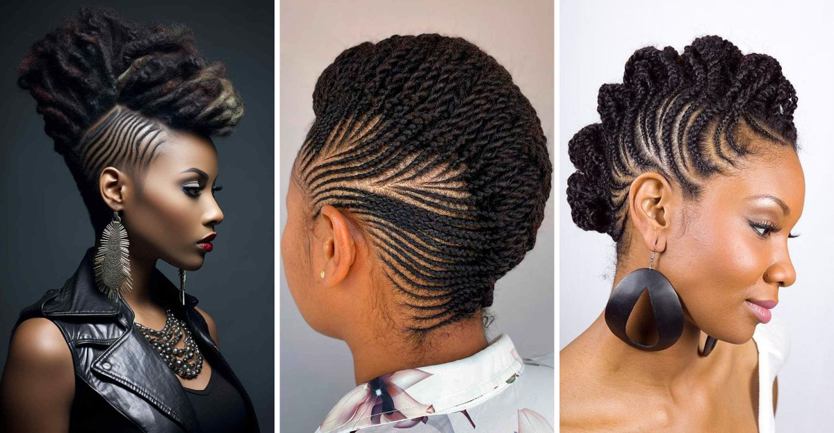 Daring Mohawk Braids For a Bold and Unforgettable Look