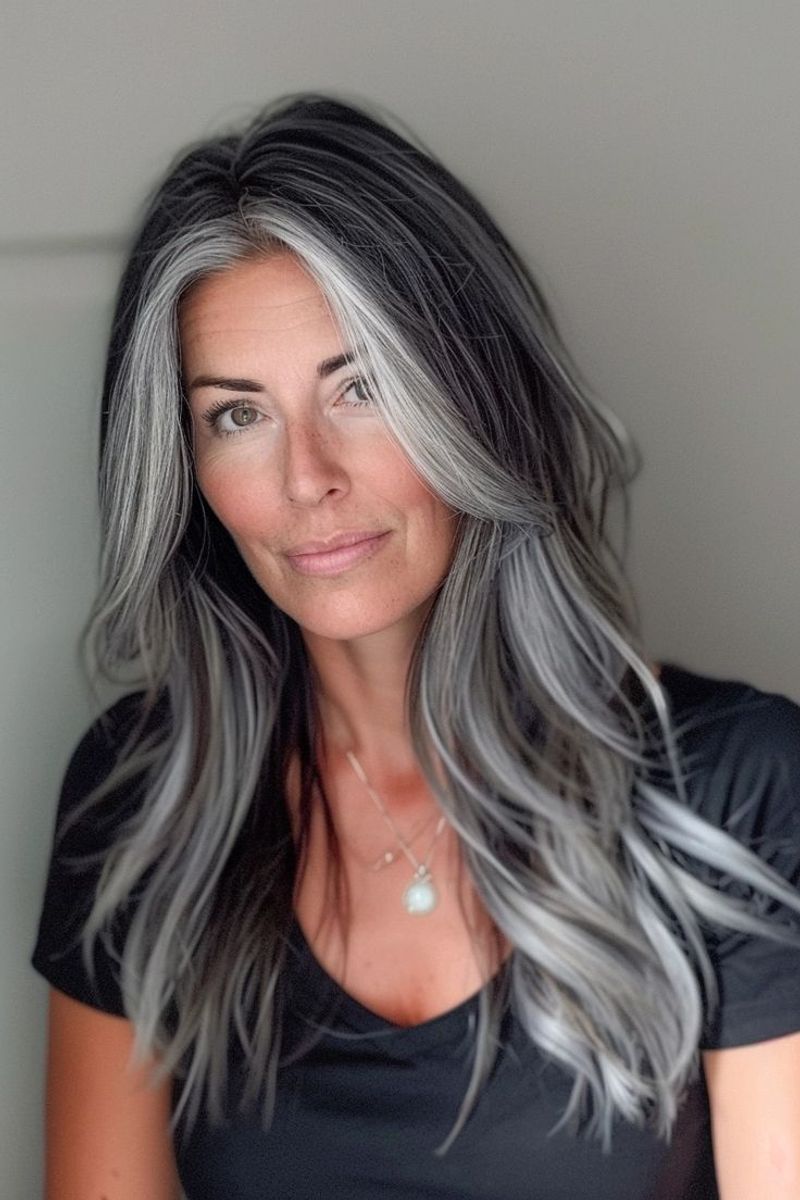 Elegant Silver Highlights