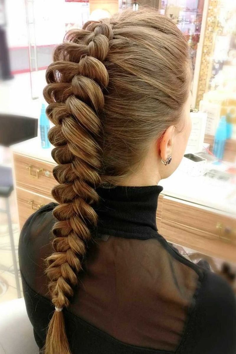 Fishtail Mohawk Braid