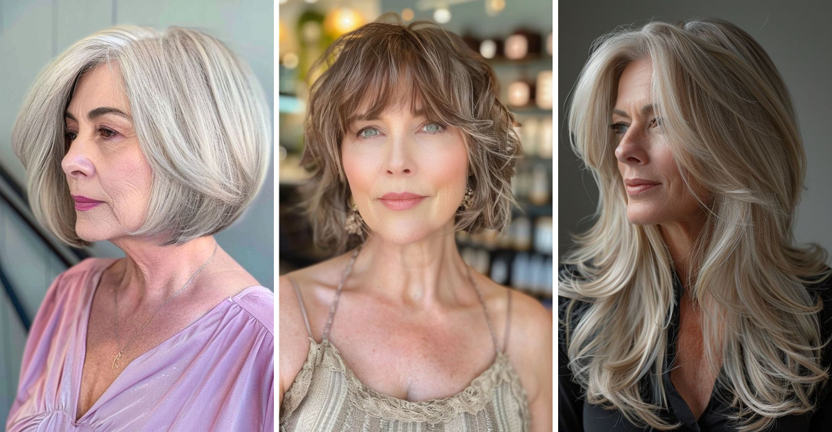 Gorgeous Hairstyles for Women Over 60 Who Love to Shine