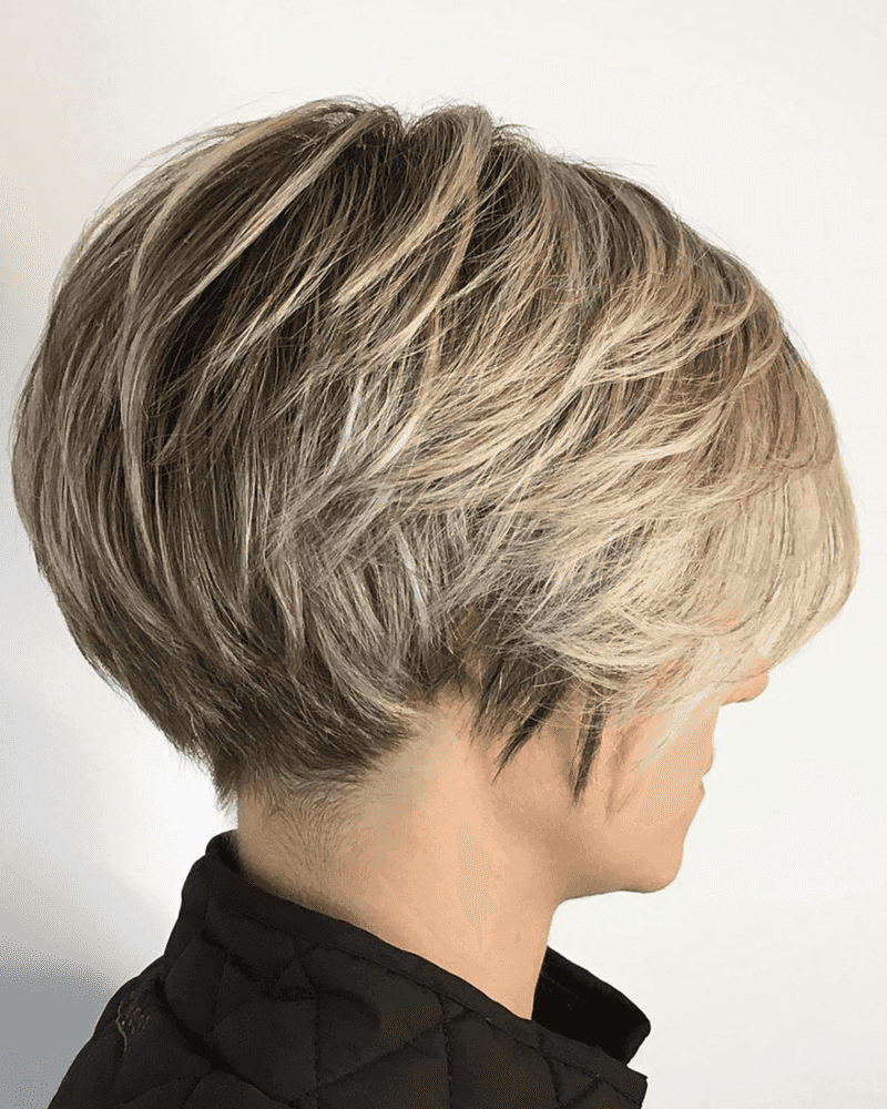 Inverted Layered Bob