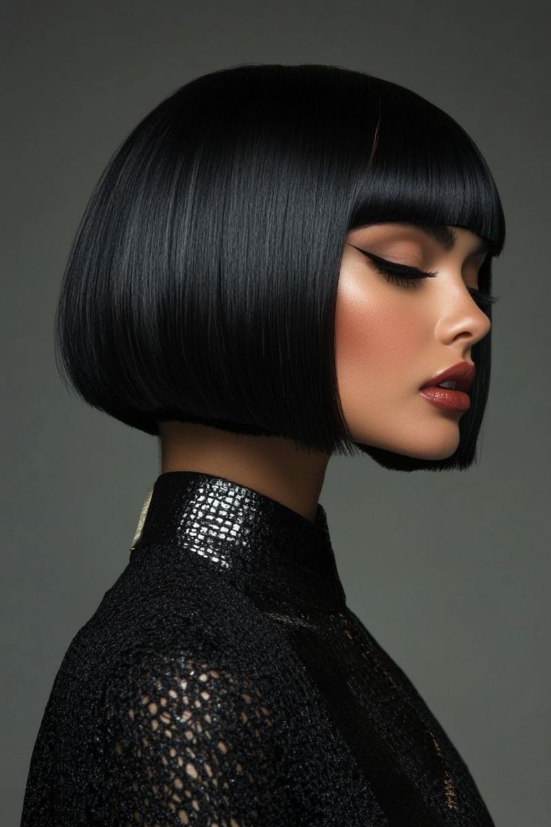 Jet Black Bob