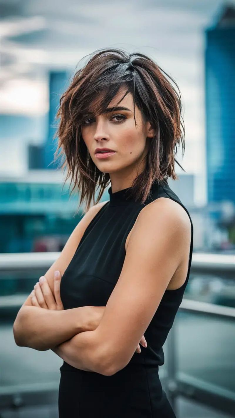 Layered Shag Cut