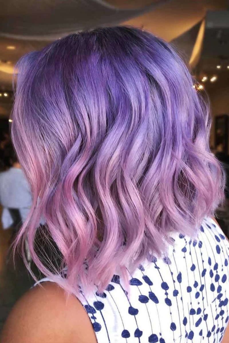 Lilac Silver Ombré