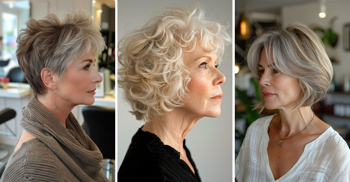 Look and Feel Younger with These 8 Stylish Hairstyles for Older Women