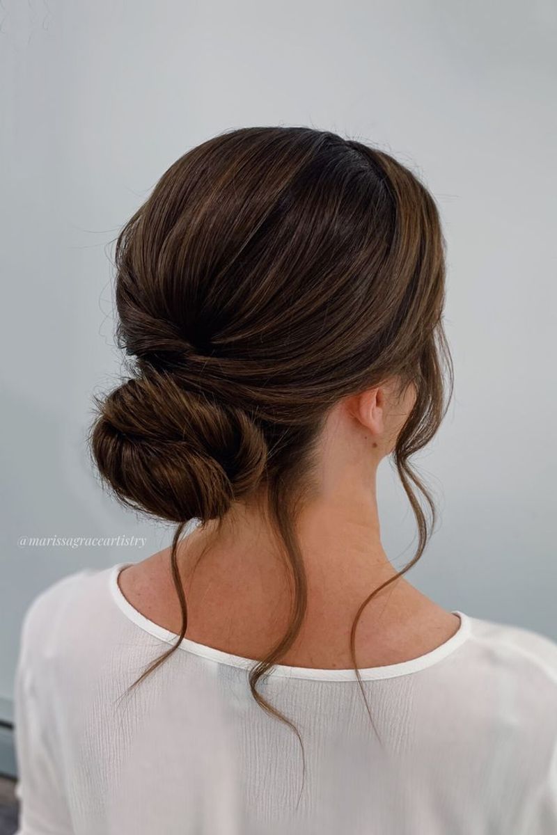 Low Chignon Bun