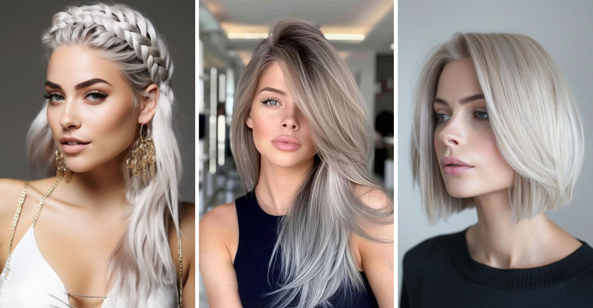 Modern Light Ash Blonde Hairstyles That Redefine Glamour