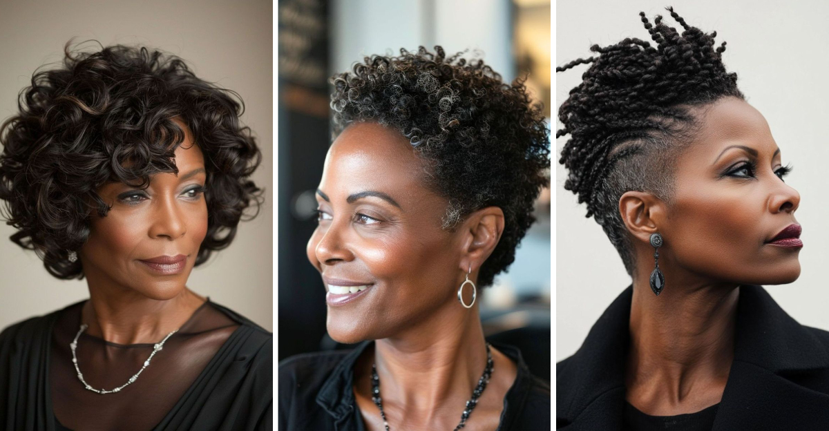 Natural Haircuts for Black Women Over 50 That Redefine Style