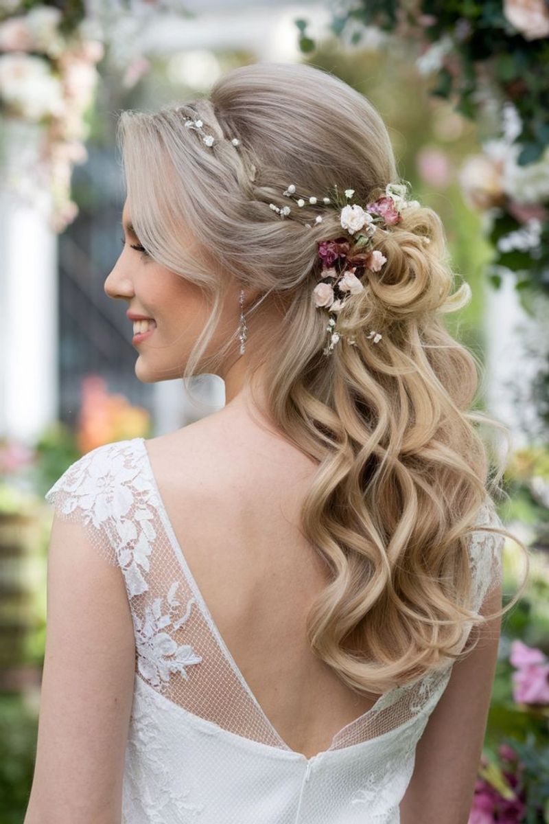 Romantic Cascading Curls