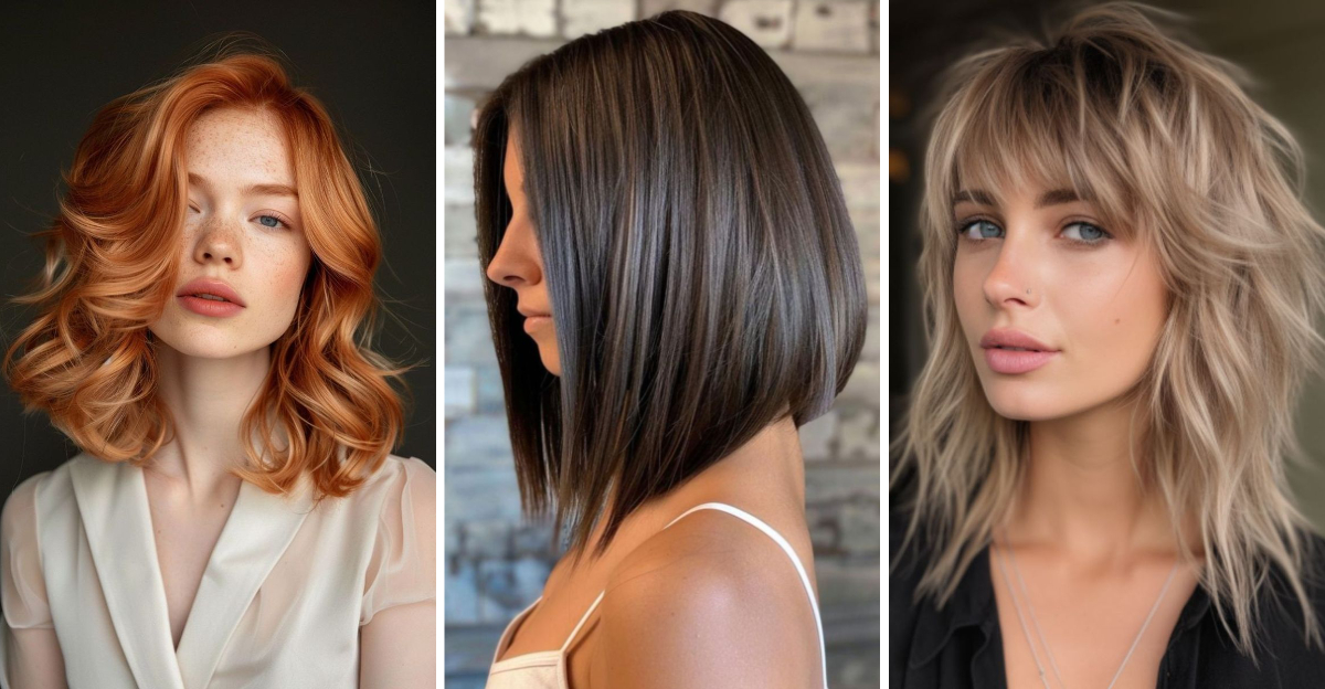 Shoulder-Length Hairstyles Set to Dominate This Season