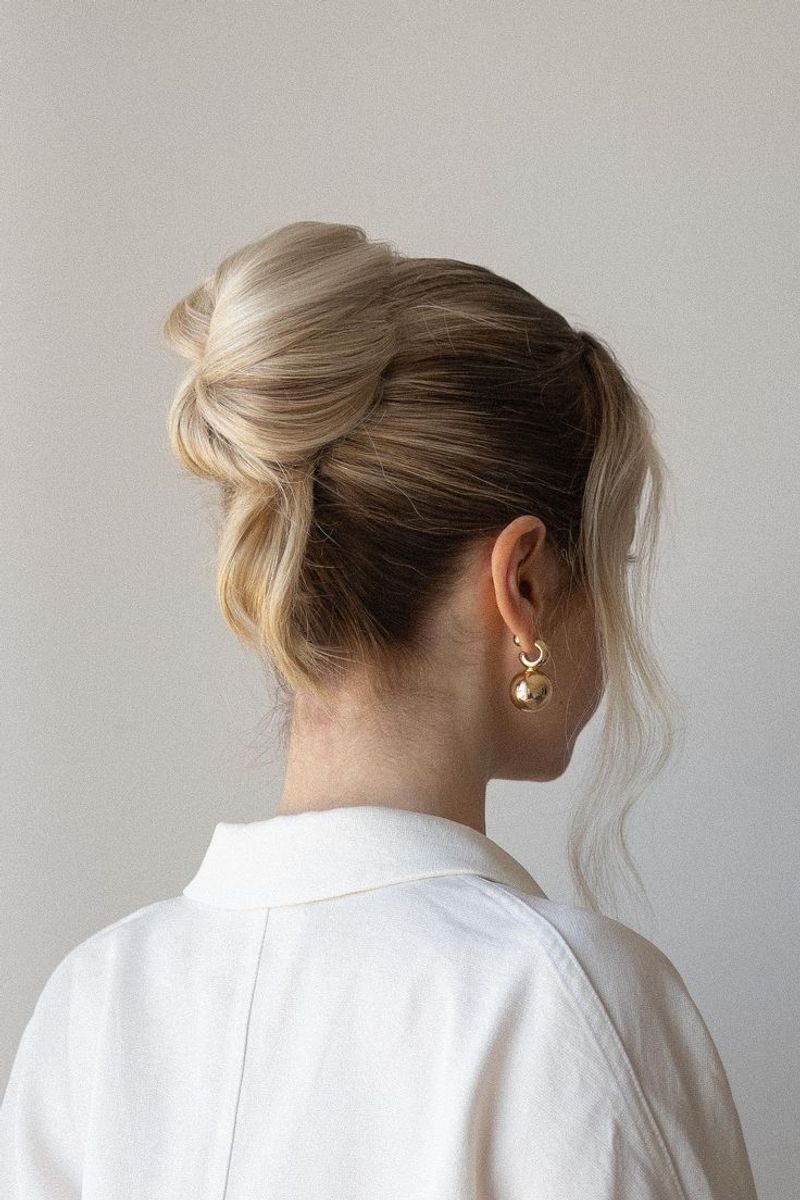 Sleek High Bun