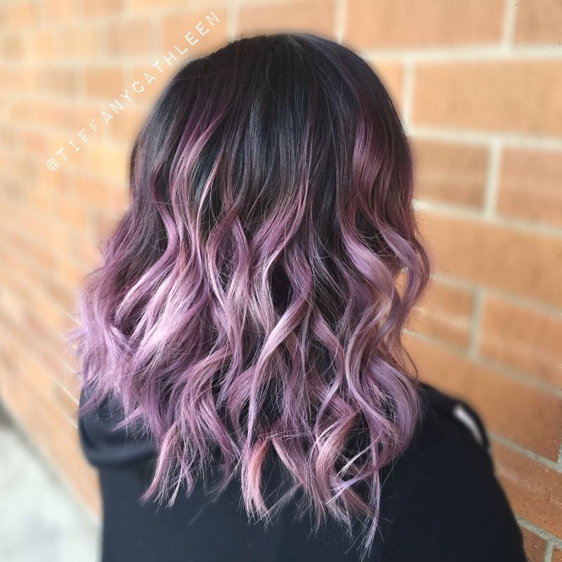 Smoky Lavender Ombré