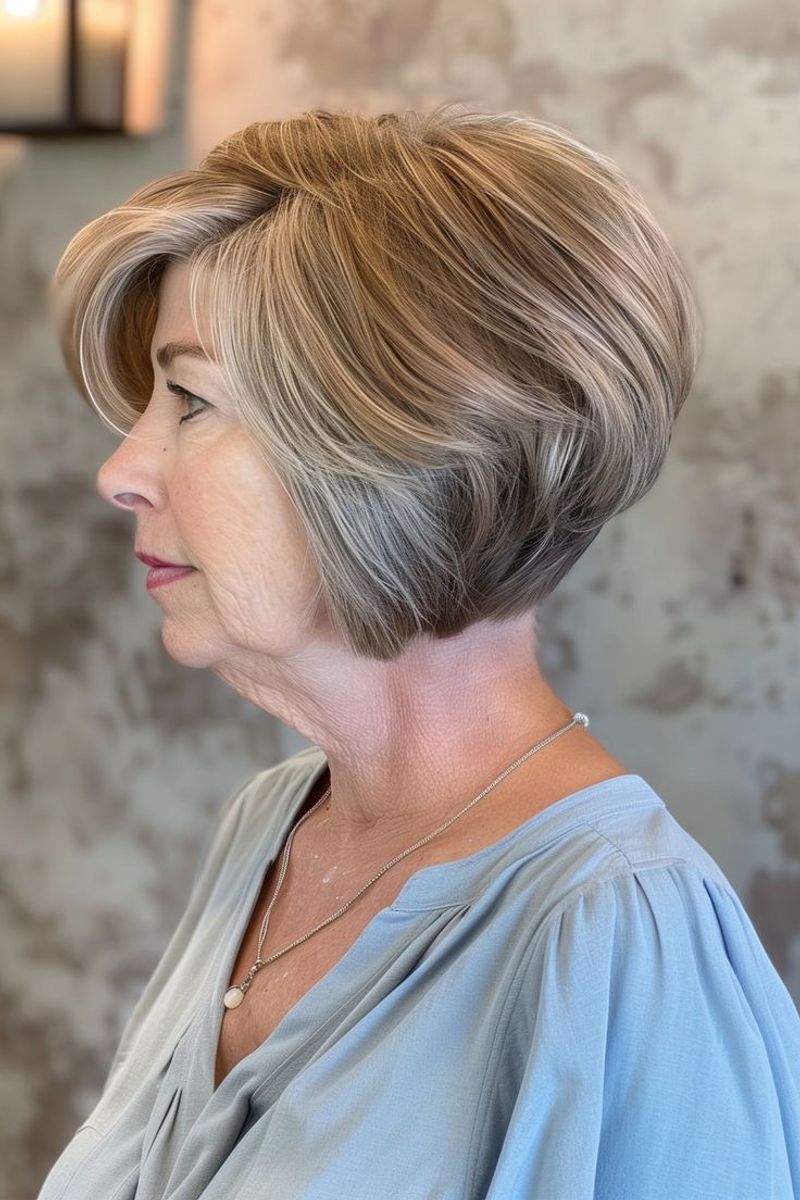 Textured Asymmetric Bob