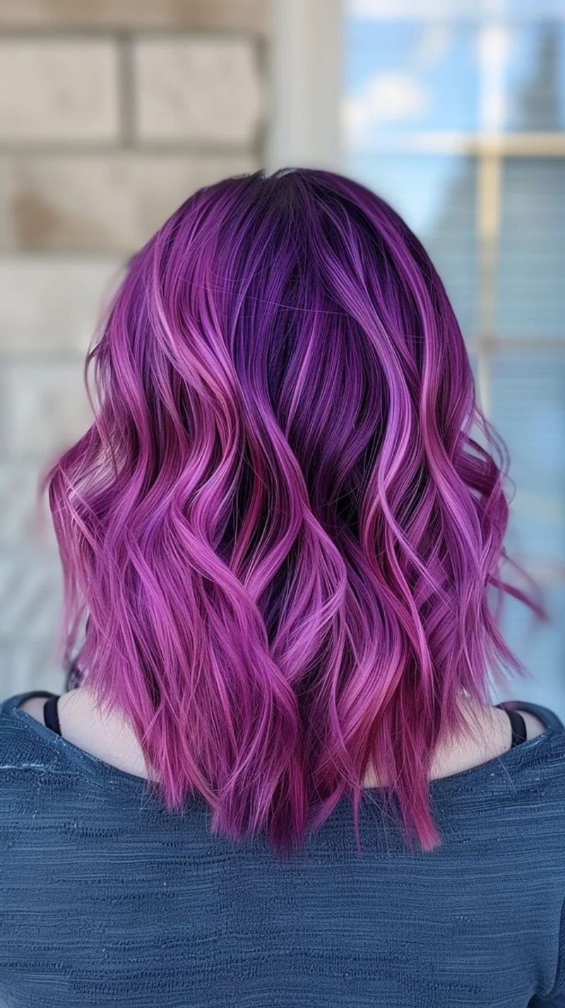 Vibrant Plum Burst