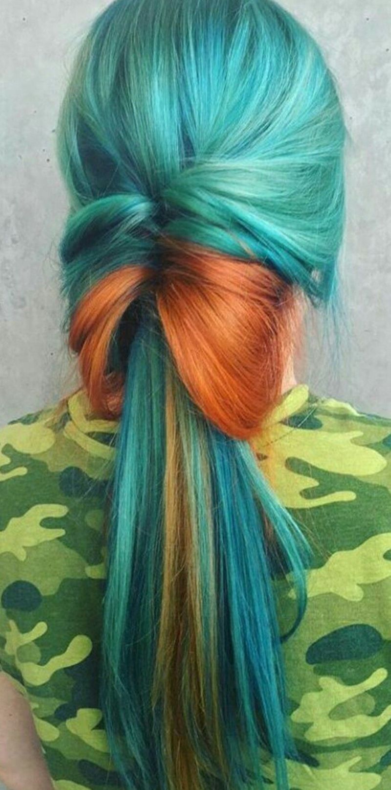 Vivid Orange and Deep Teal