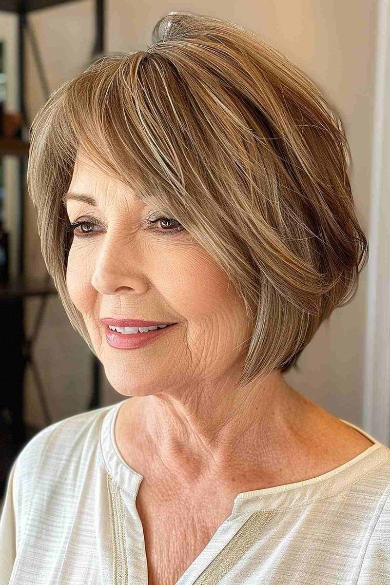 Voluminous Layered Bob