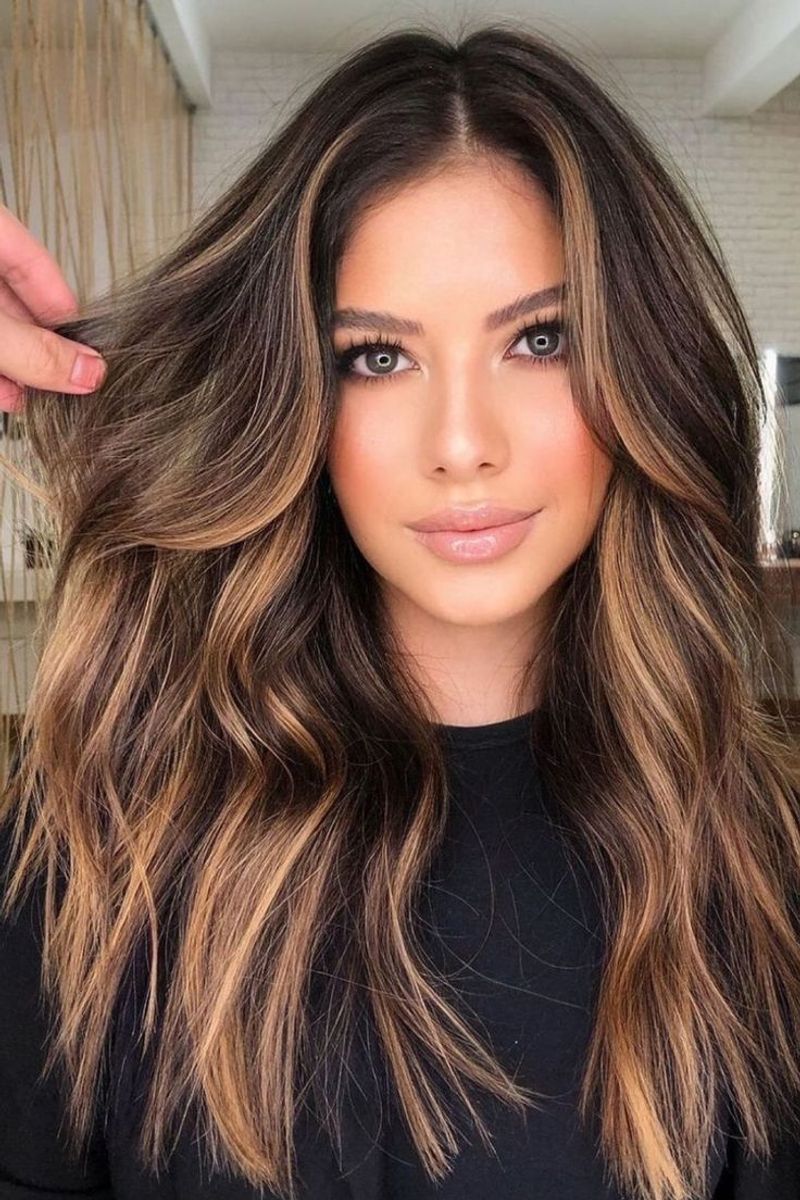 Warm Caramel Highlights