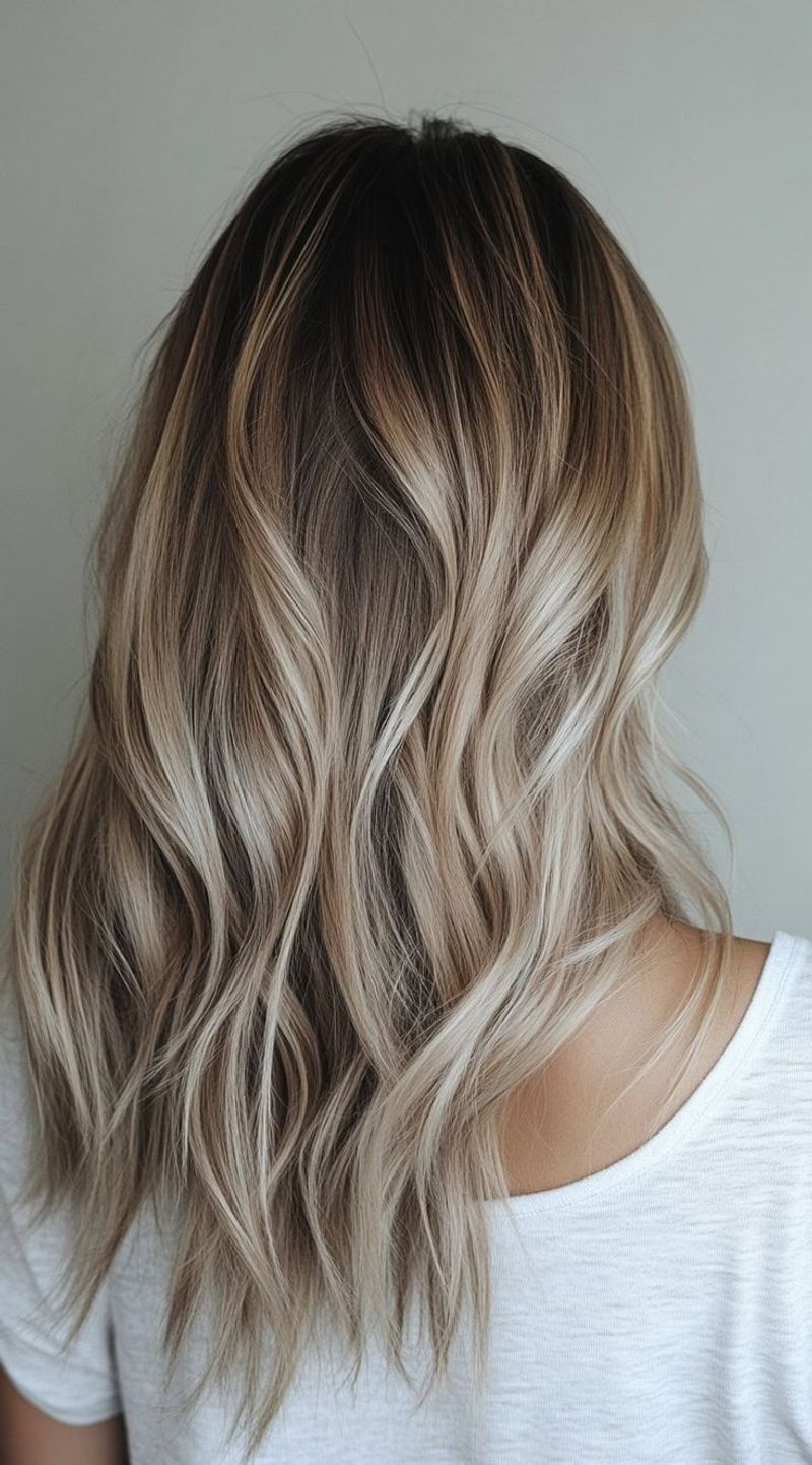 Ash Blonde Highlights