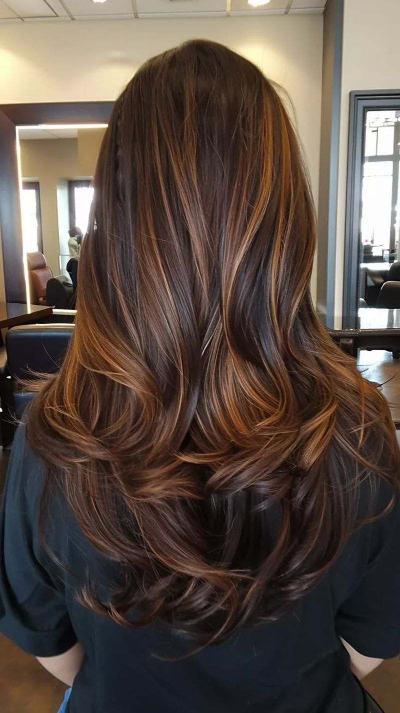 Caramel Peek-a-Boo Highlights