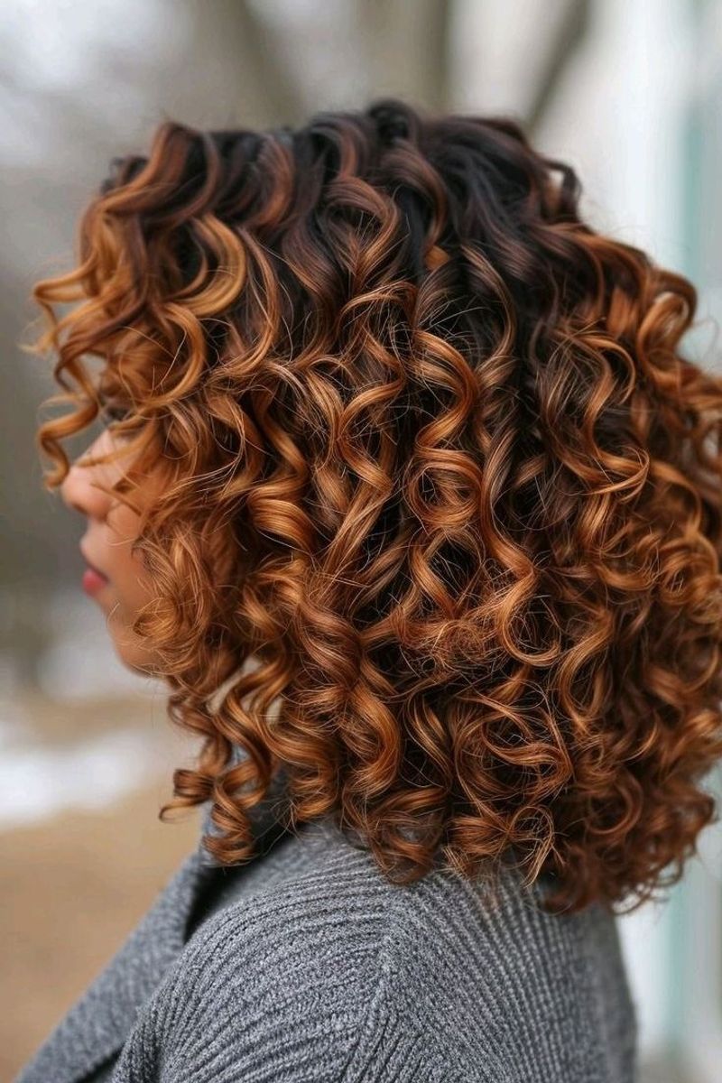 Rich Caramel Curls