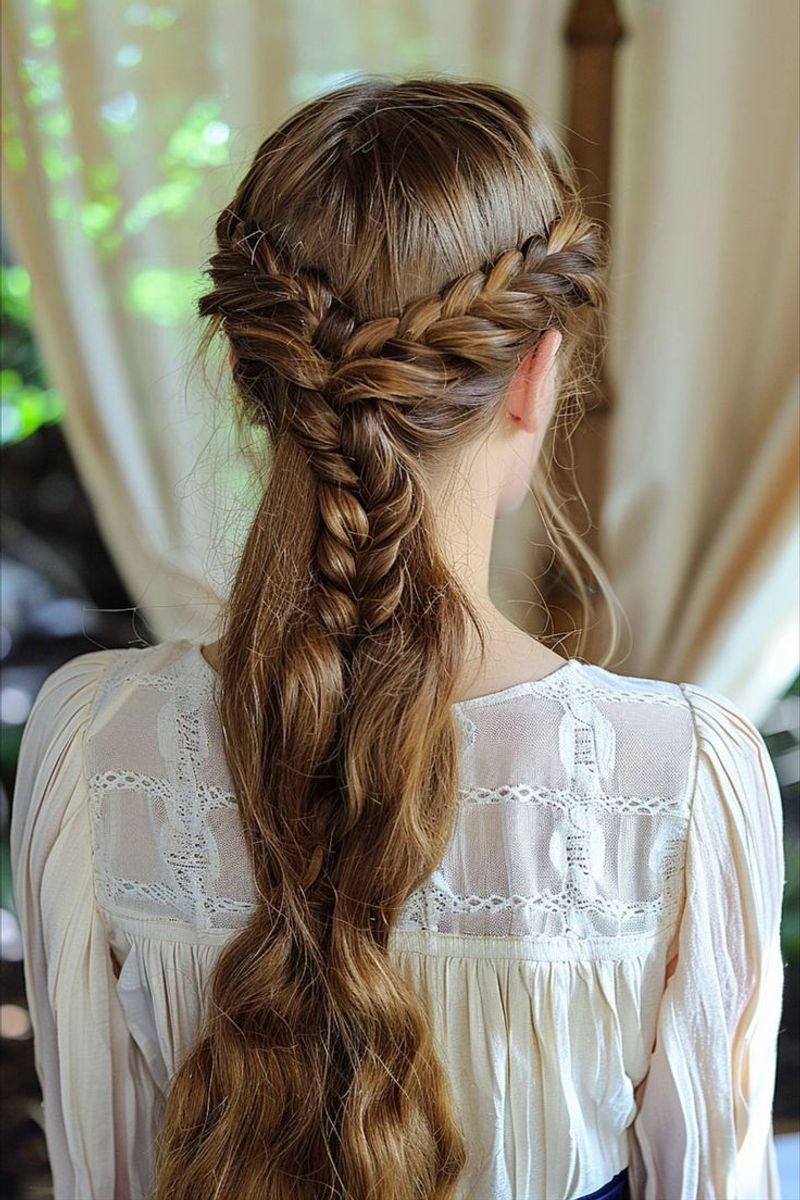 Romantic Braided Crown