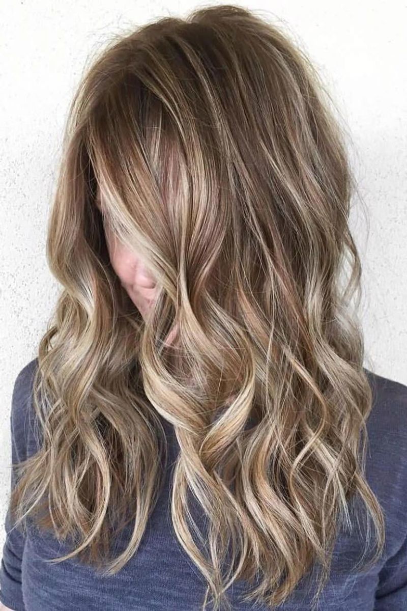 Sandy Blonde Highlights