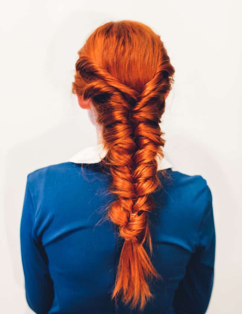 Textured Fishtail Braid