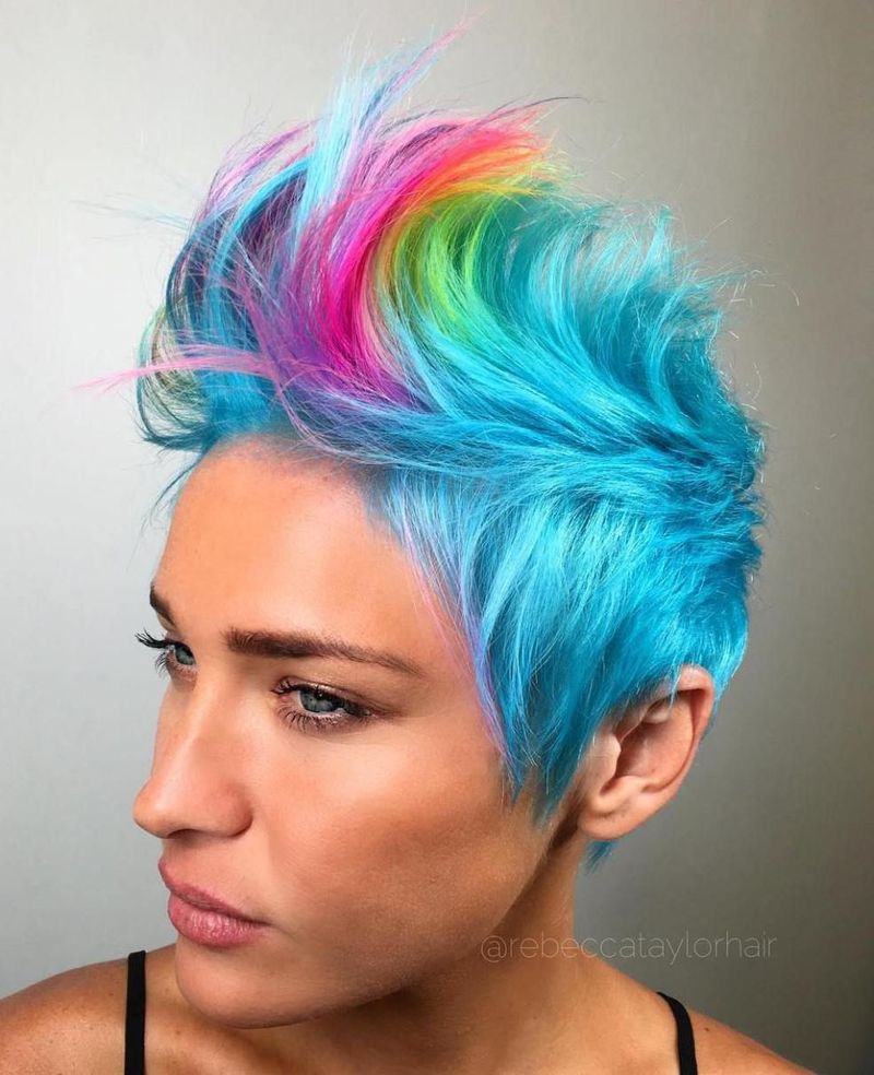 Colorful Mohawk