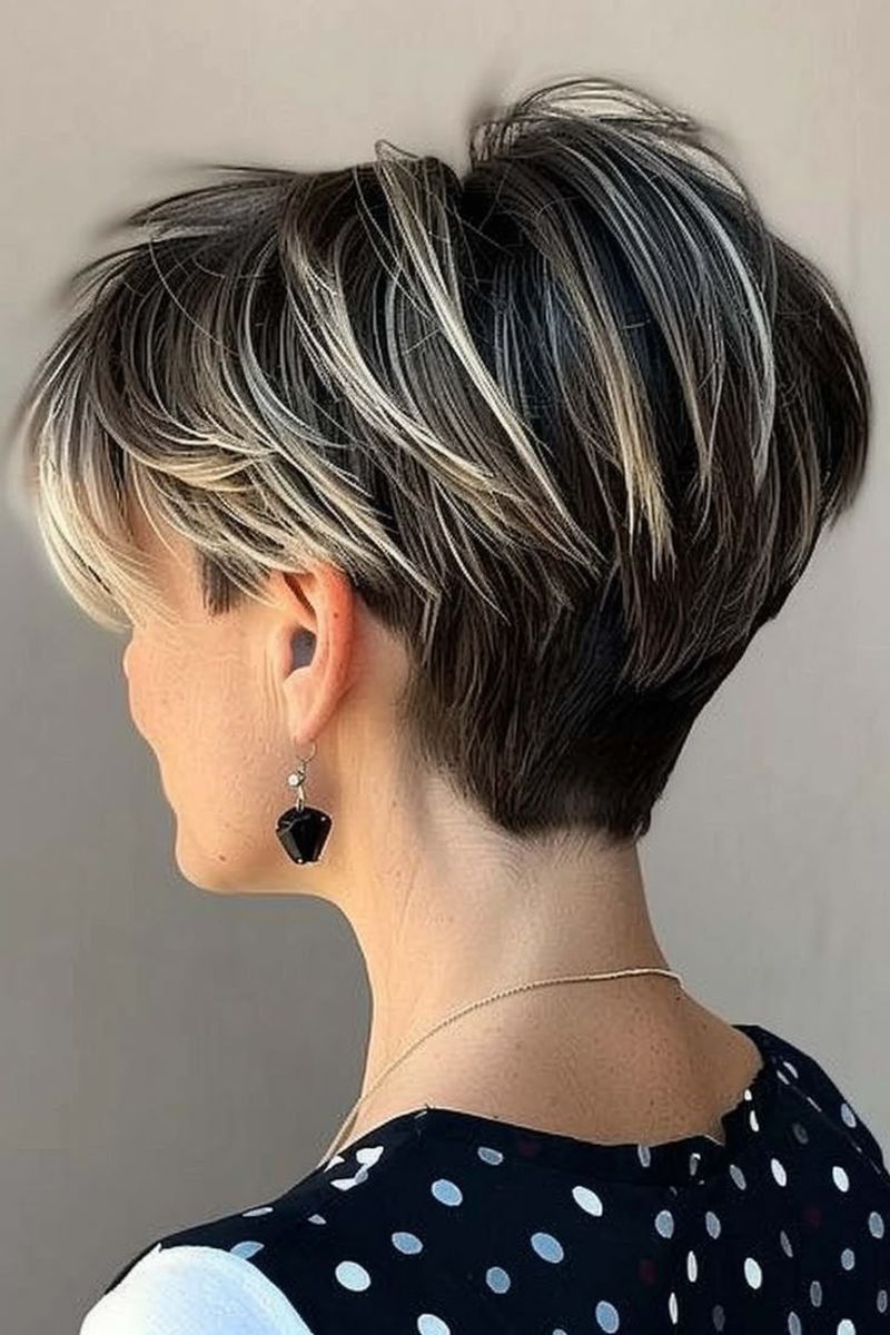 Edgy Undercut Wedge