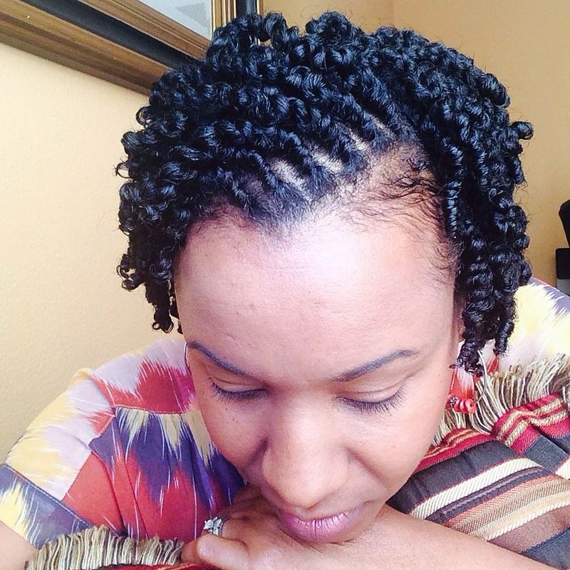 Flat Twist Out