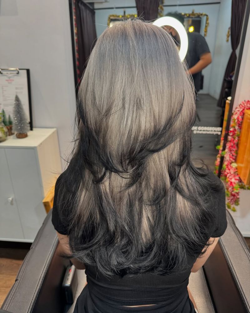 Metallic Silver Fox