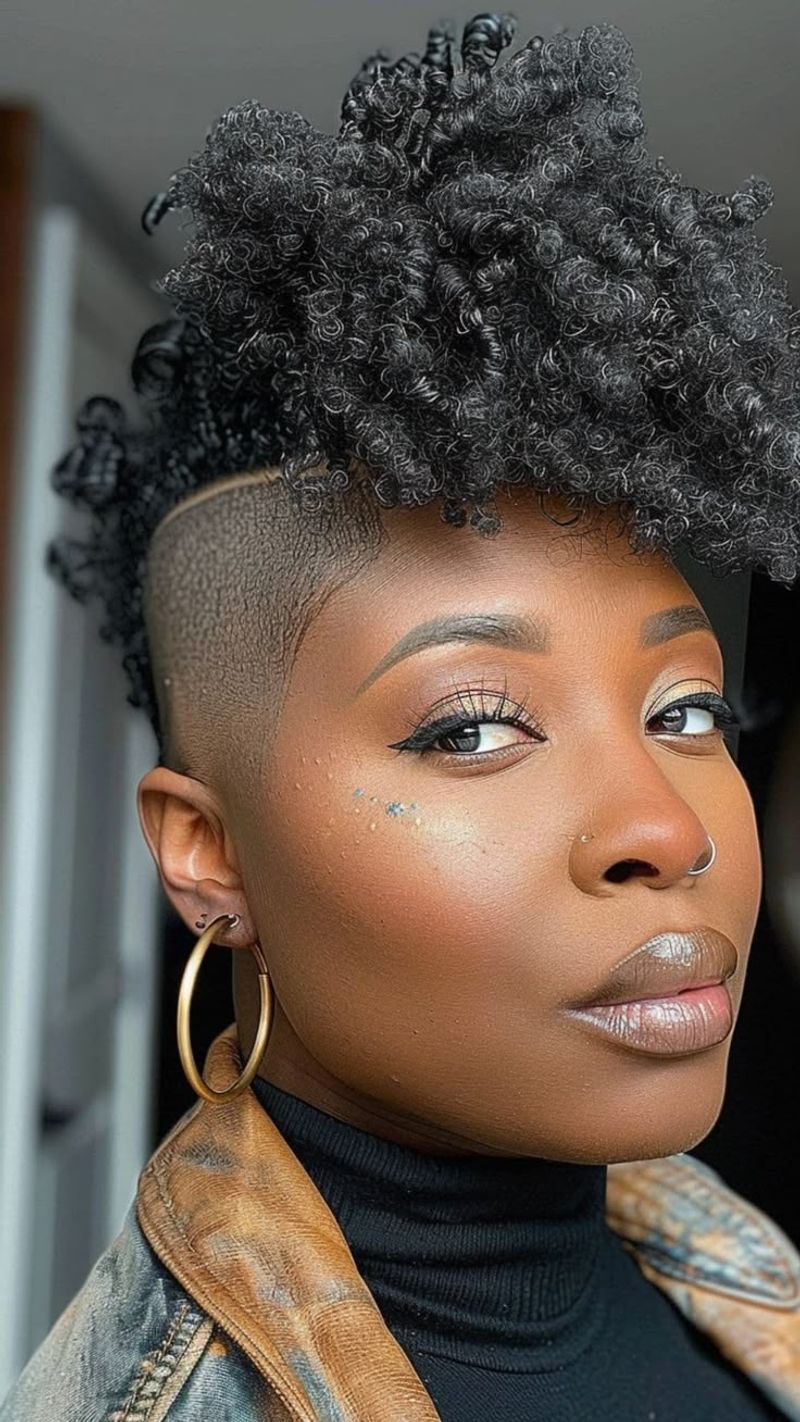 23 Youthful Short Natural Haircuts For Black Women Over 50 - Hair Style 