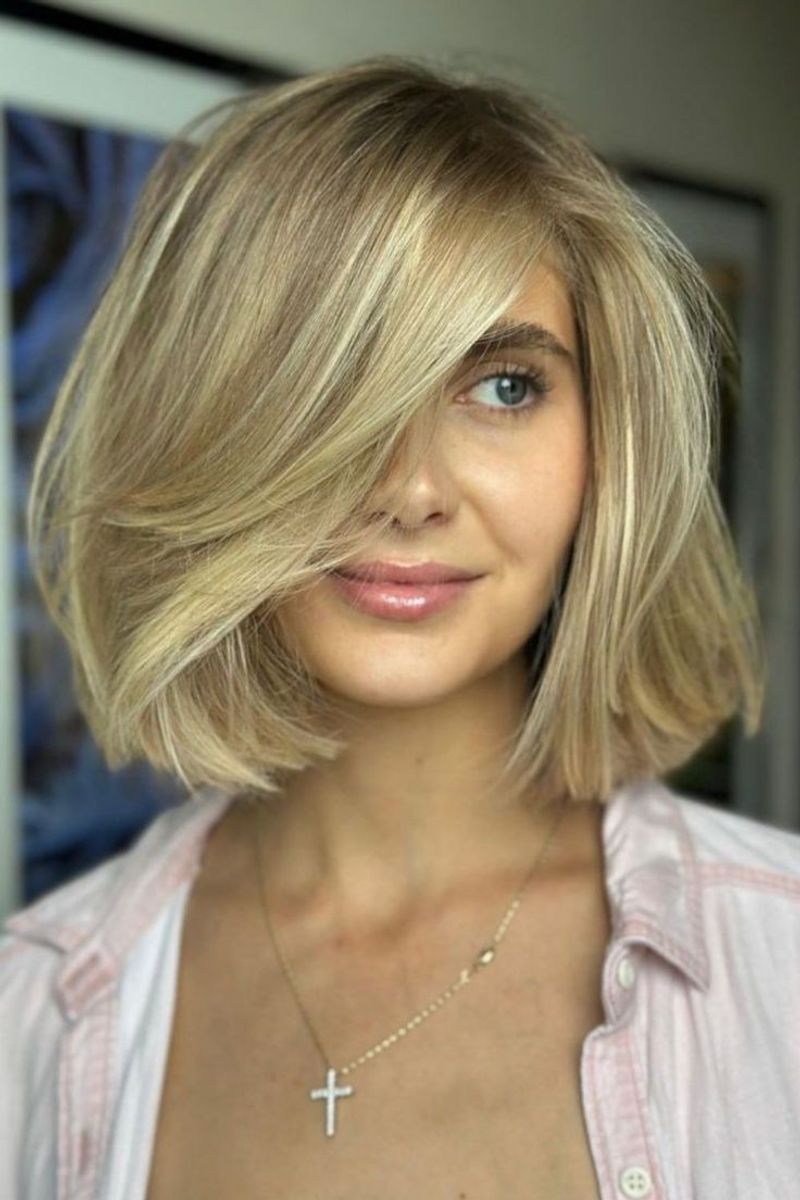 Side Part with Volume