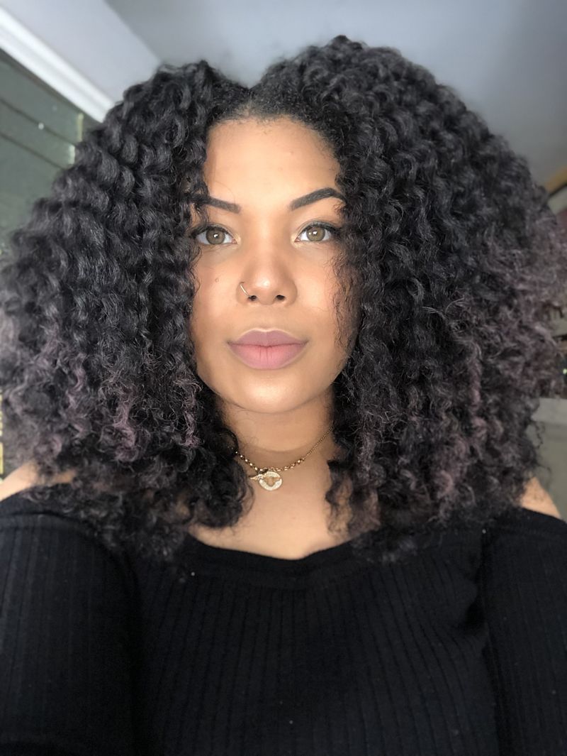 Twist Out on Stretched Hair