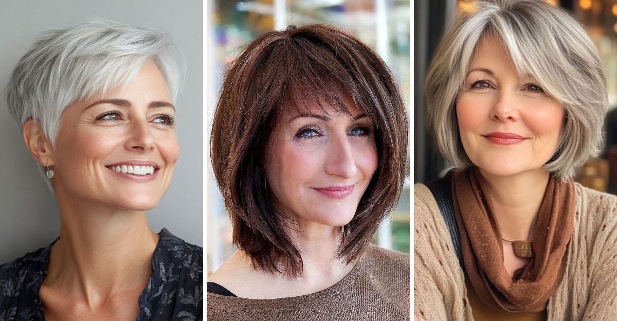 14 Haircuts That Do All the Work for You—Perfect for Women 50+