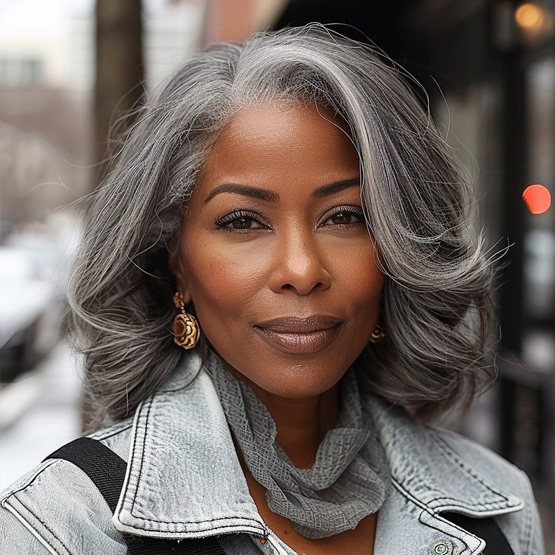 15. Flattering Alternative: Layered Shoulder-Length Cut