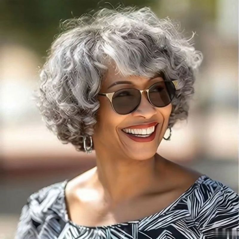 18. Flattering Alternative: Curly Bob with Layers