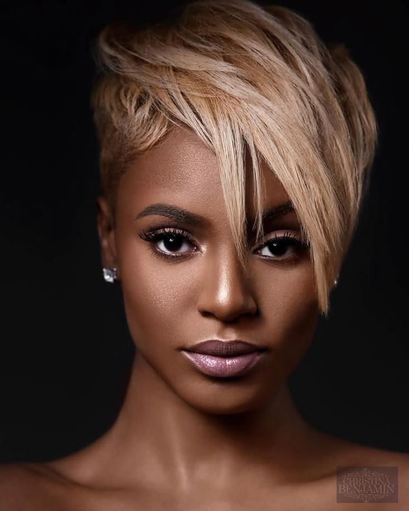Asymmetrical Pixie Cut