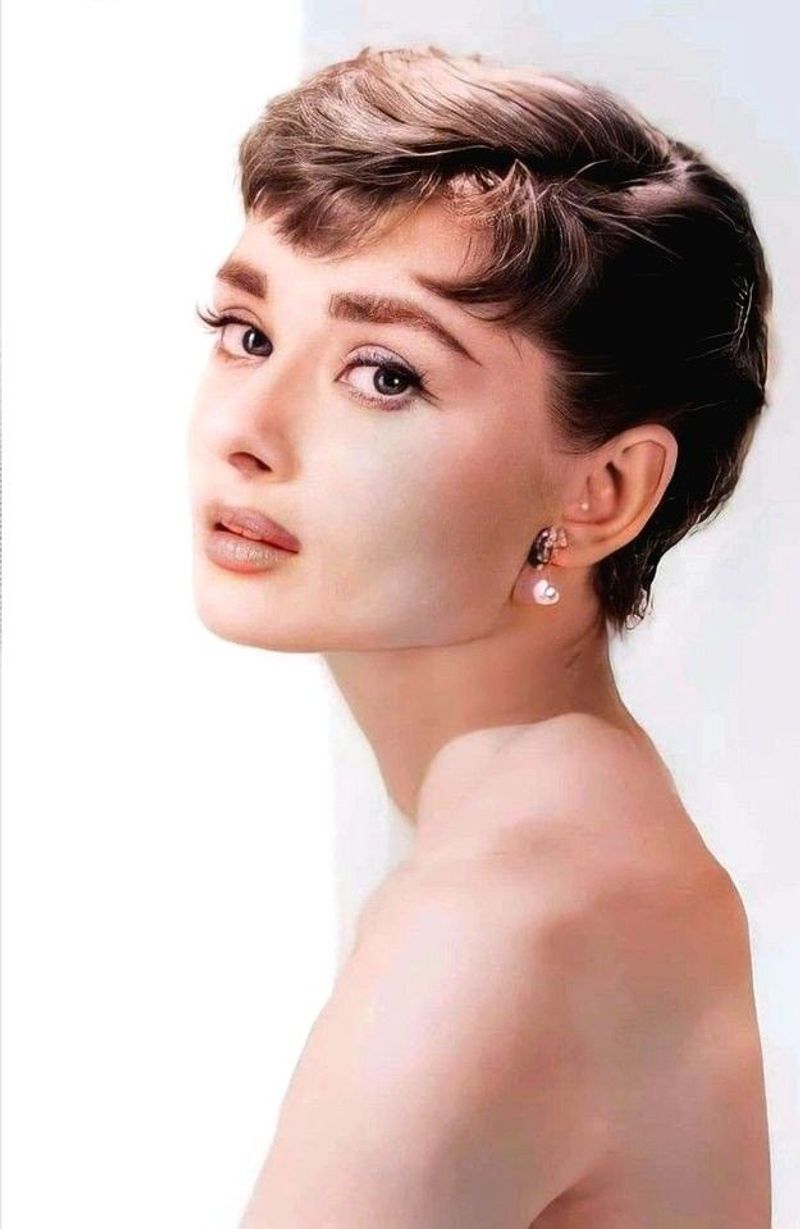 Audrey Hepburn's Pixie Cut